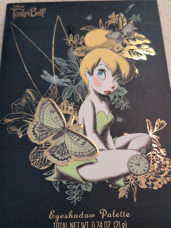Disney Other - Disney Tinker Bell Palette - Black, Gold & Green Artwork
